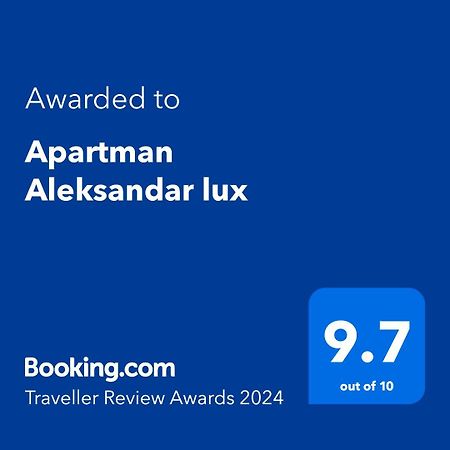 Apartman Aleksandar Lux ปาลิช ภายนอก รูปภาพ